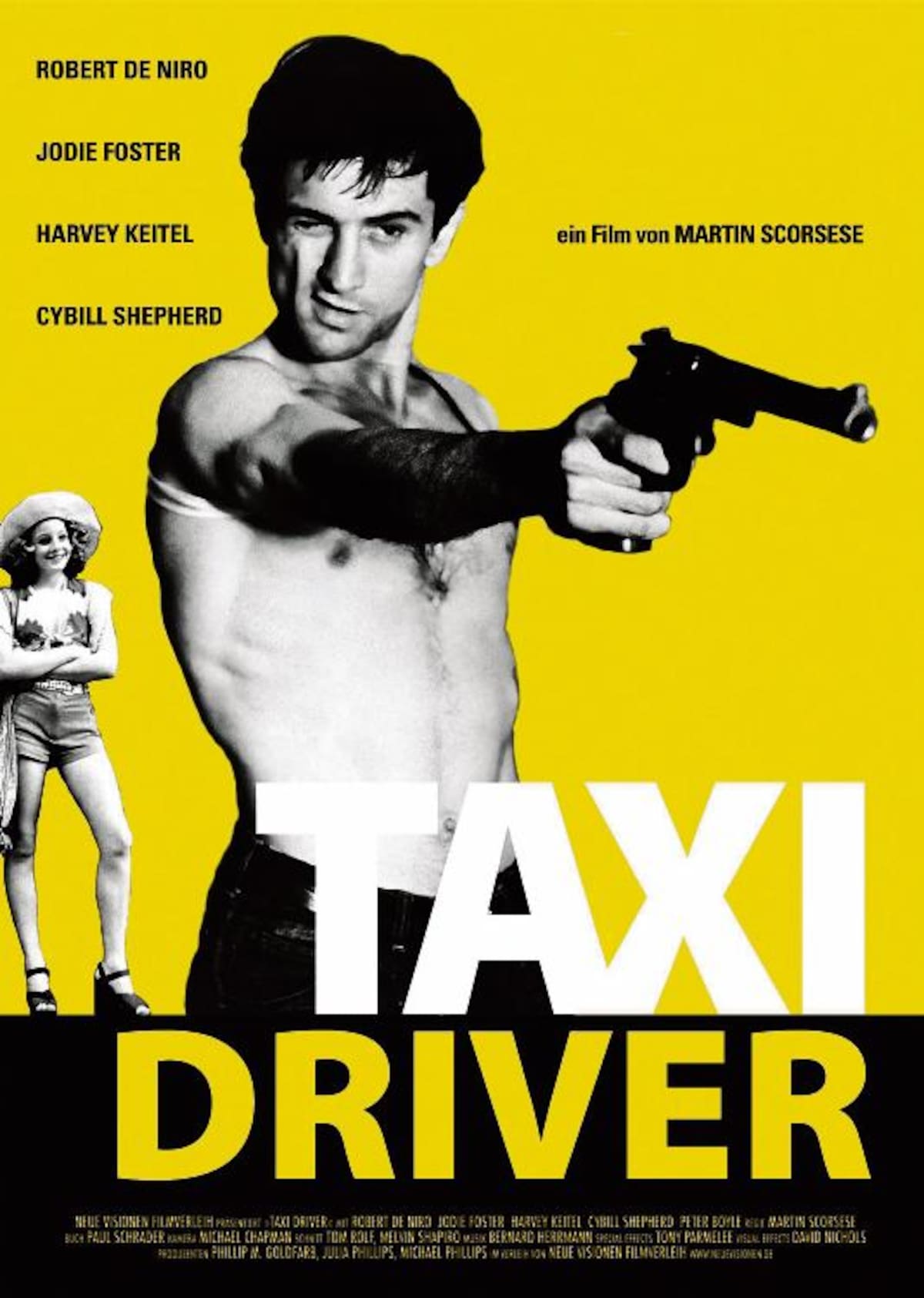 Afiche promocional de Taxi Driver (1976) Fotos Cortesía