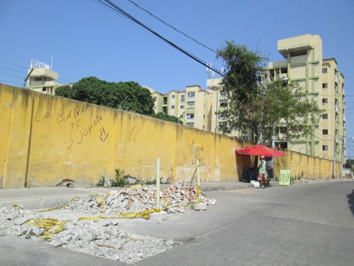 En este sitio se inició la construcción que favorecería al conjunto residencial Villa Liliana (al fondo). /foto rubén darío álvarez p.