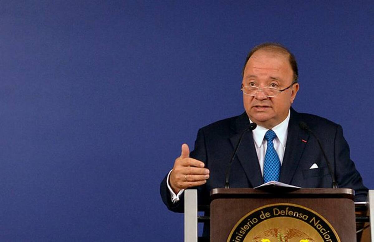 Luis Carlos Villegas, ministro de Defensa. COLPRENSA