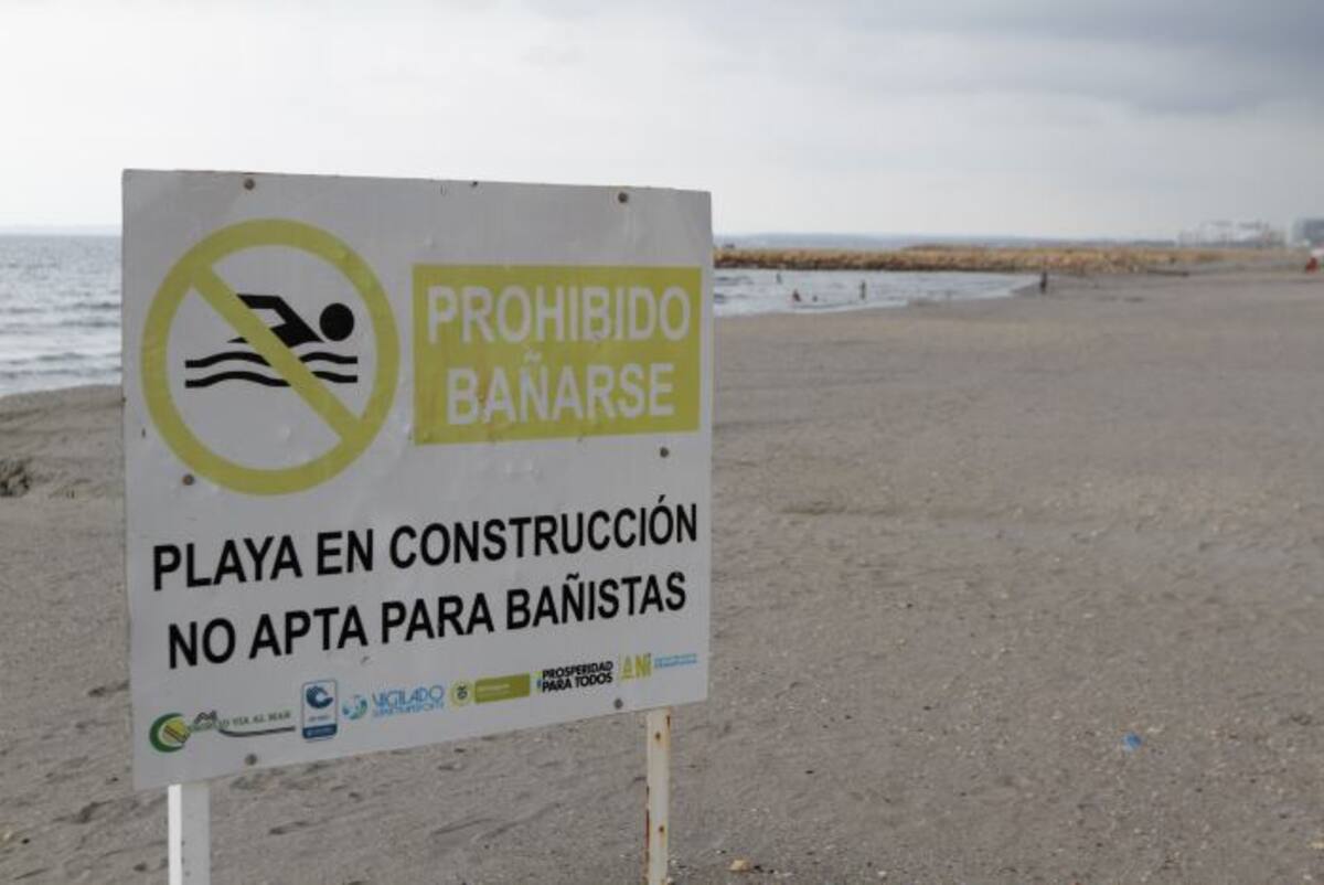 Las playas del Anillo Vial Malecón de Crespo siguen en construcción. FOTO: ARCHIVO