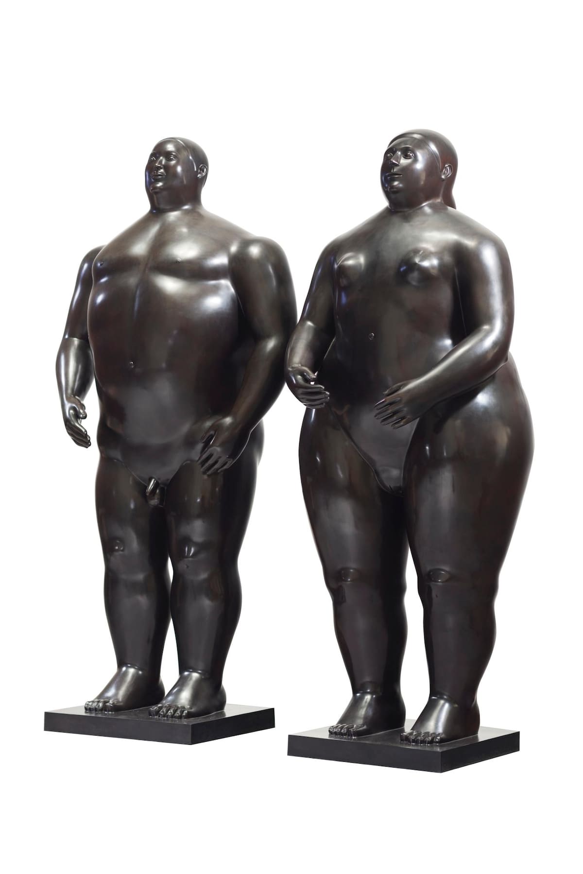 Escultura “Adán y Eva” del artista Fernando Botero. // Foto: AP