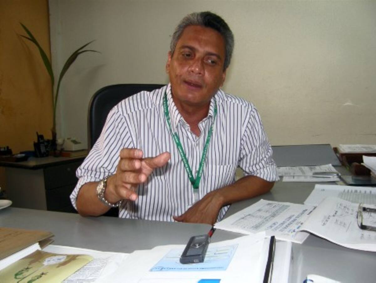 Álvaro Viloria Romero, gerente de la empresa Aguas de Bolívar S.A. E.S.P.