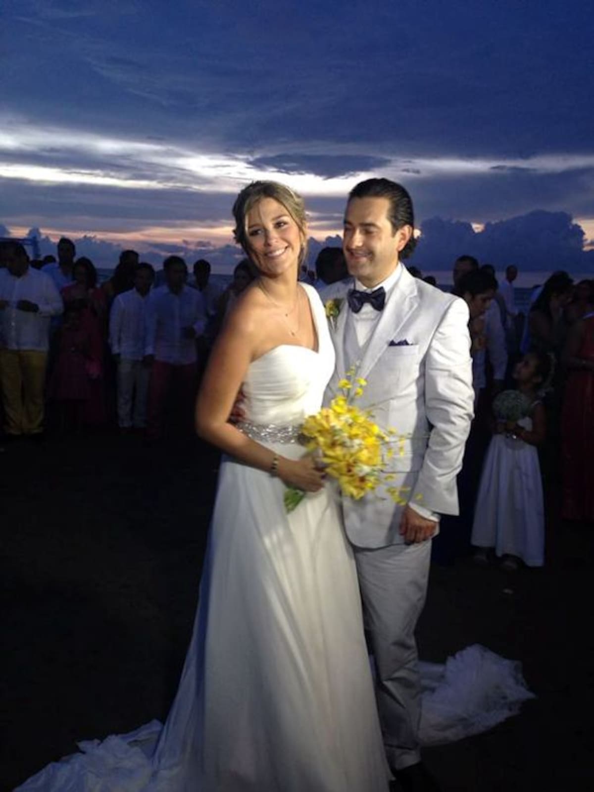 Boda de la periodista Andrea Guerrero y el empresario Alejandro Falla. CORTESÍA