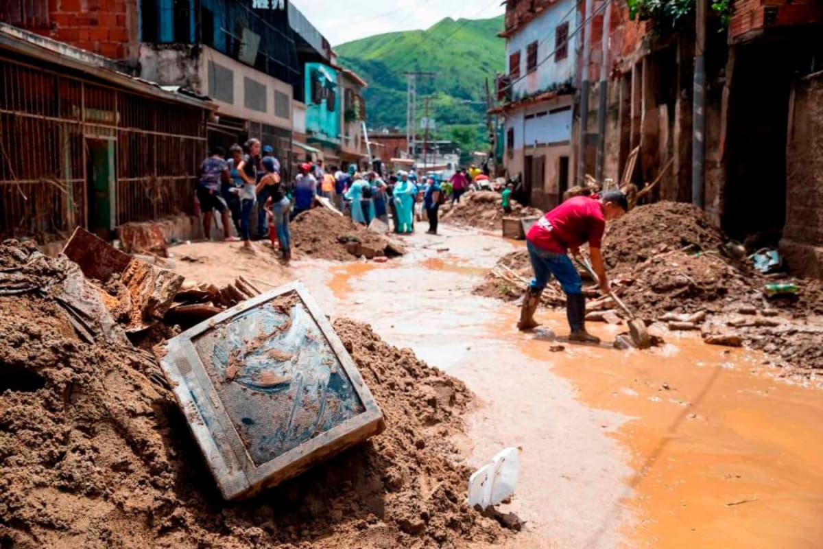 Se inundan 650 viviendas en un estado del este de Venezuela por lluvias