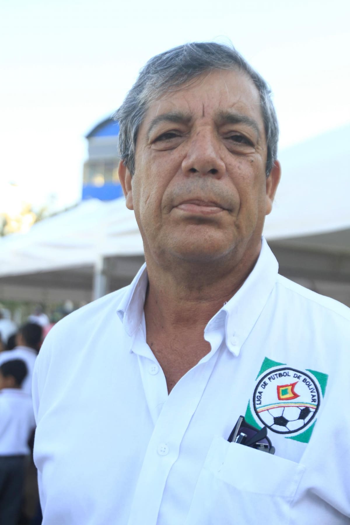 Carlos Mario Cortés, presidente de la Liga de Fútbol de Bolívar.
