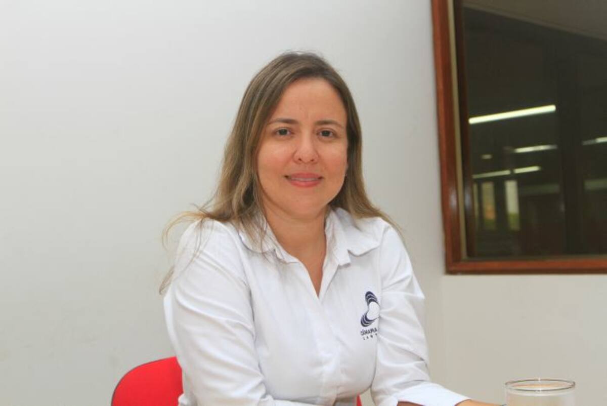 Diana Guzmán, jefe del Centro de Arbitraje y Conciliación de la Cámara de Comercio de Cartagena. Julio Castaño