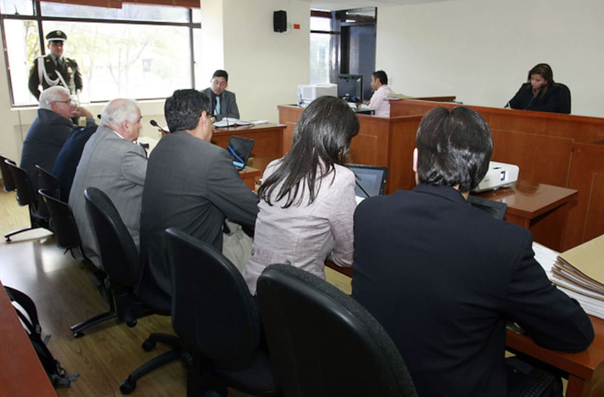 Audiencia de José Francisco Vives Lacouture. COLPRENSA