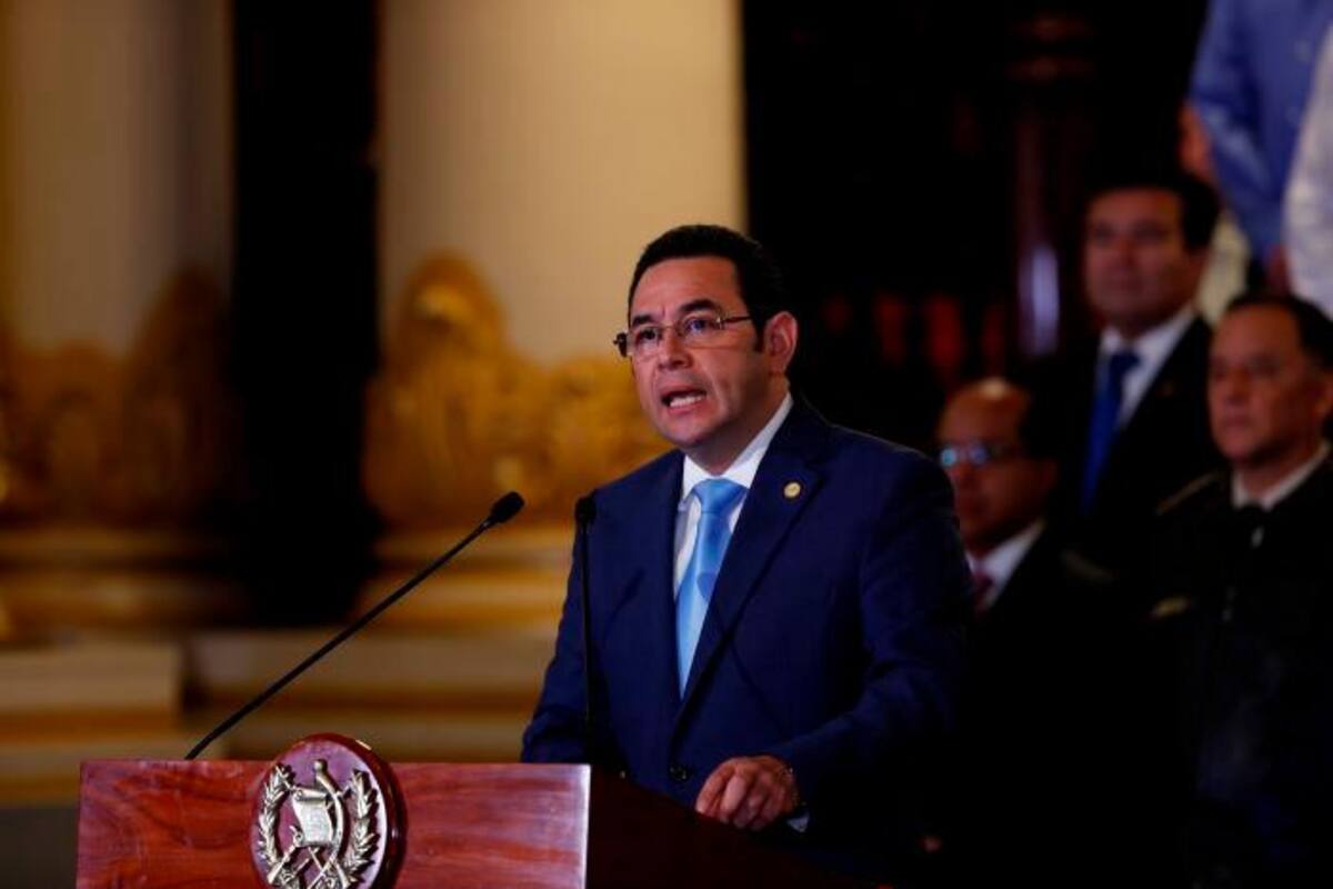 Jimmy Morales pide a EE.UU. hallar responsables por muerte de niños migrantes