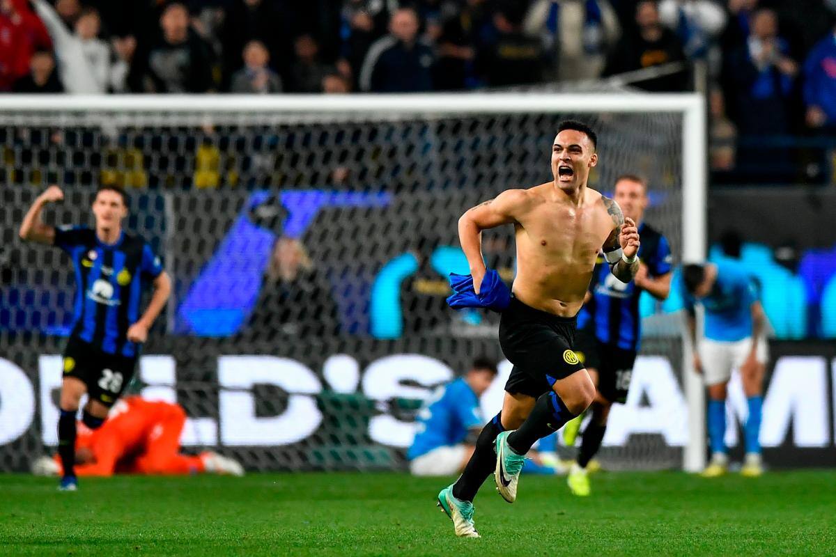 Inter es el nuevo supercampeón de Italia: venció a Napoli en el agregado