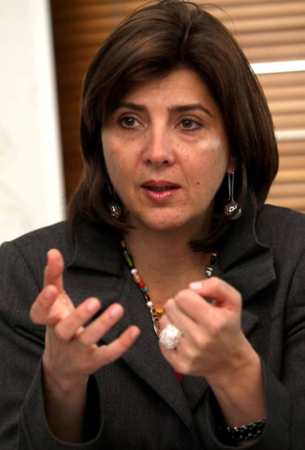 María Ángela Holguín, ministra de Relaciones Exteriores colombiana. COLPRENSA