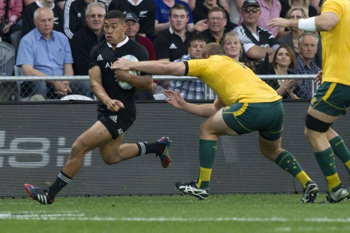 Los All Blacks ya tenían en el bolsillo la Bledisloe Cup, torneo que disputan anualmente los dos vecinos oceánicos, tras ganar los dos encuentros del cuatro naciones. AFP Marty Melville