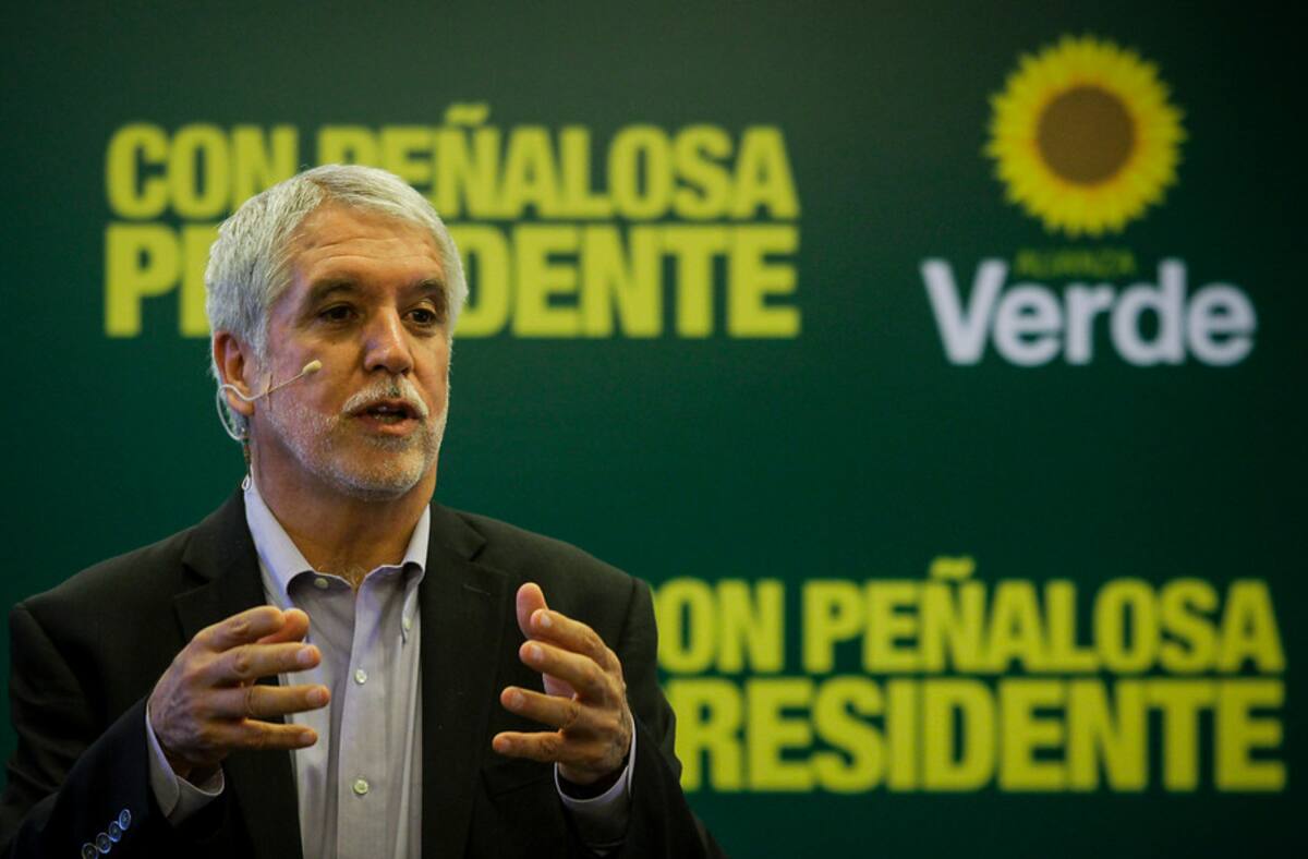 El candidato presidencial por Alianza Verde, Enrique Peñalosa COLPRENSA