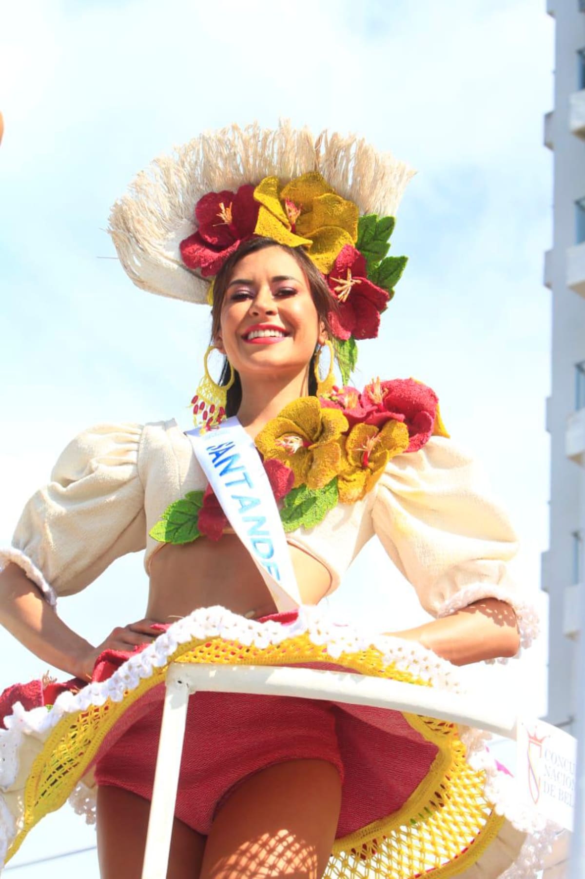 Señorita Santander, Mónica Rocío Blanco.//Foto: Julio Castaño - El Universal.