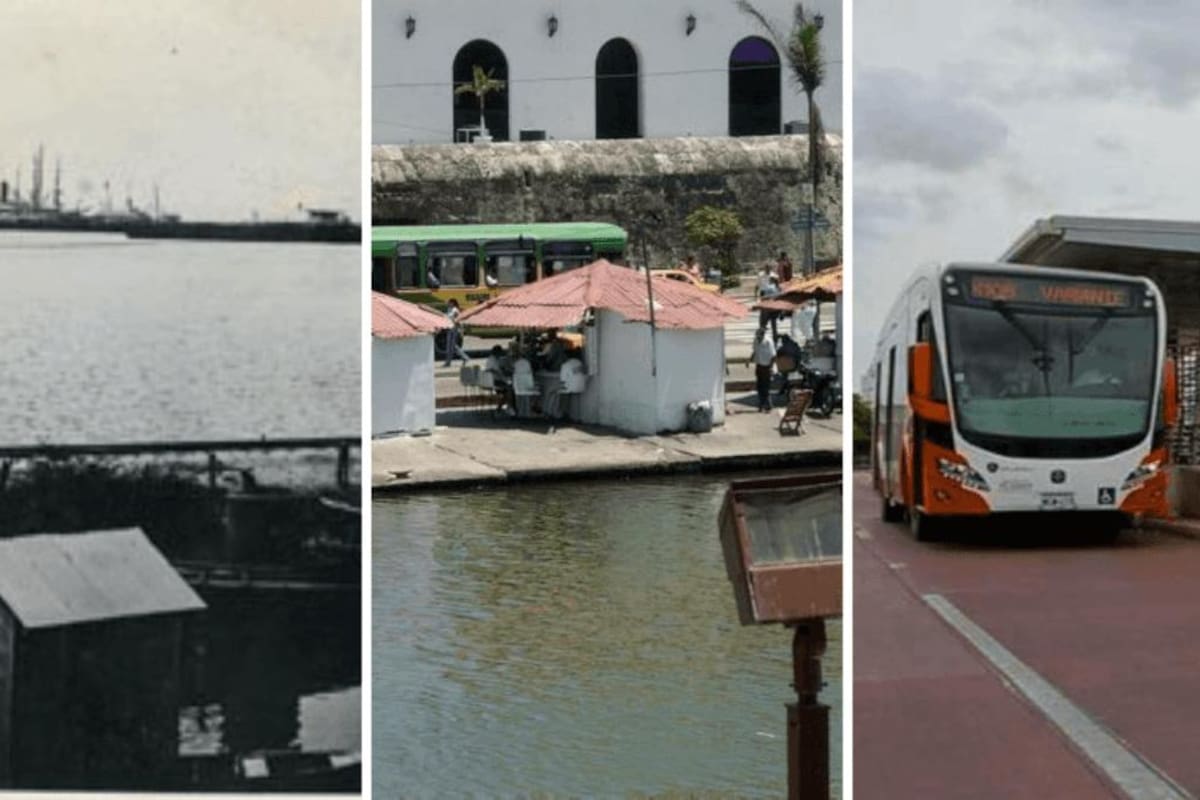 Galería: El muelle que ha visto pasar a diferentes generaciones en Cartagena
