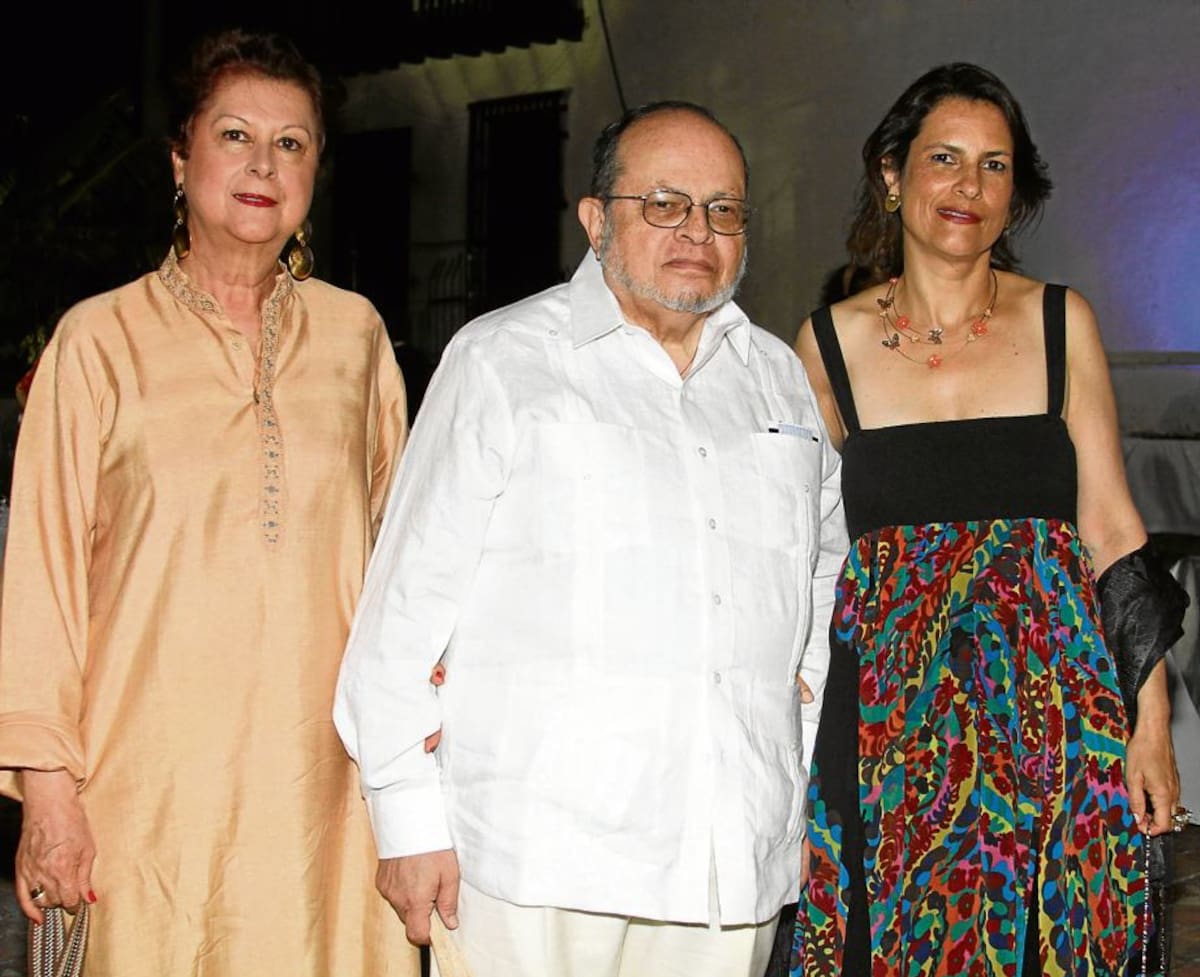 Clemencia Figueroa de Lleras, Carlos Lleras De la Fuente y Catalina Lleras.