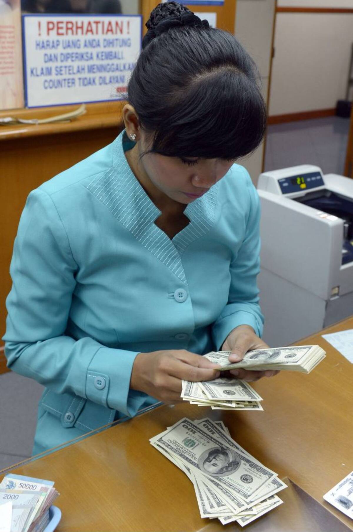 Caen las bolsas de valores de Asia AFP