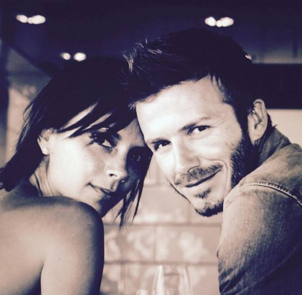 David y su esposa Victoria. INSTAGRAM @davidbeckham