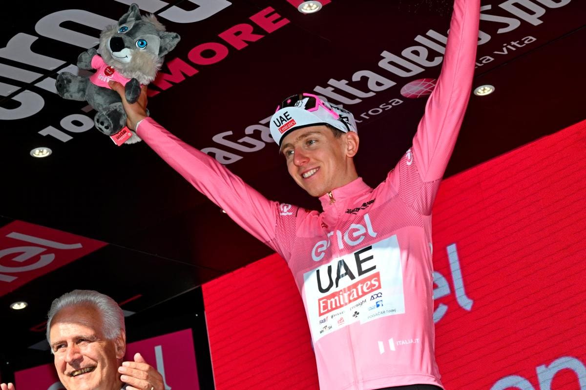 Las palabras de Tadej Pogacar, líder del Giro de Italia