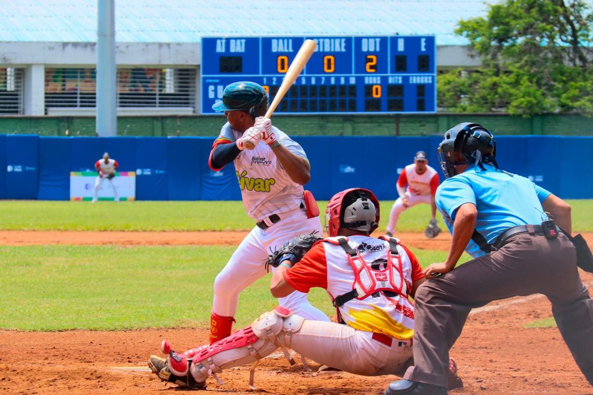 Juegos Nacionales 2023: Bolívar suma dos victorias en béisbol
