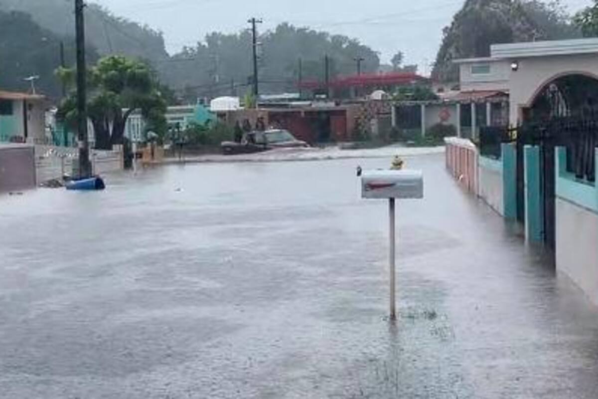 Video: repentinas y peligrosas inundaciones en Puerto Rico