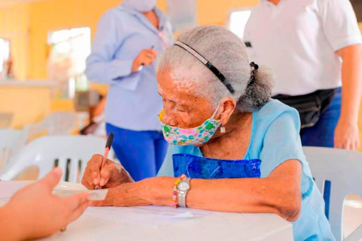 Adultos mayores en Cartagena recibieron incentivo del programa Colombia Mayor