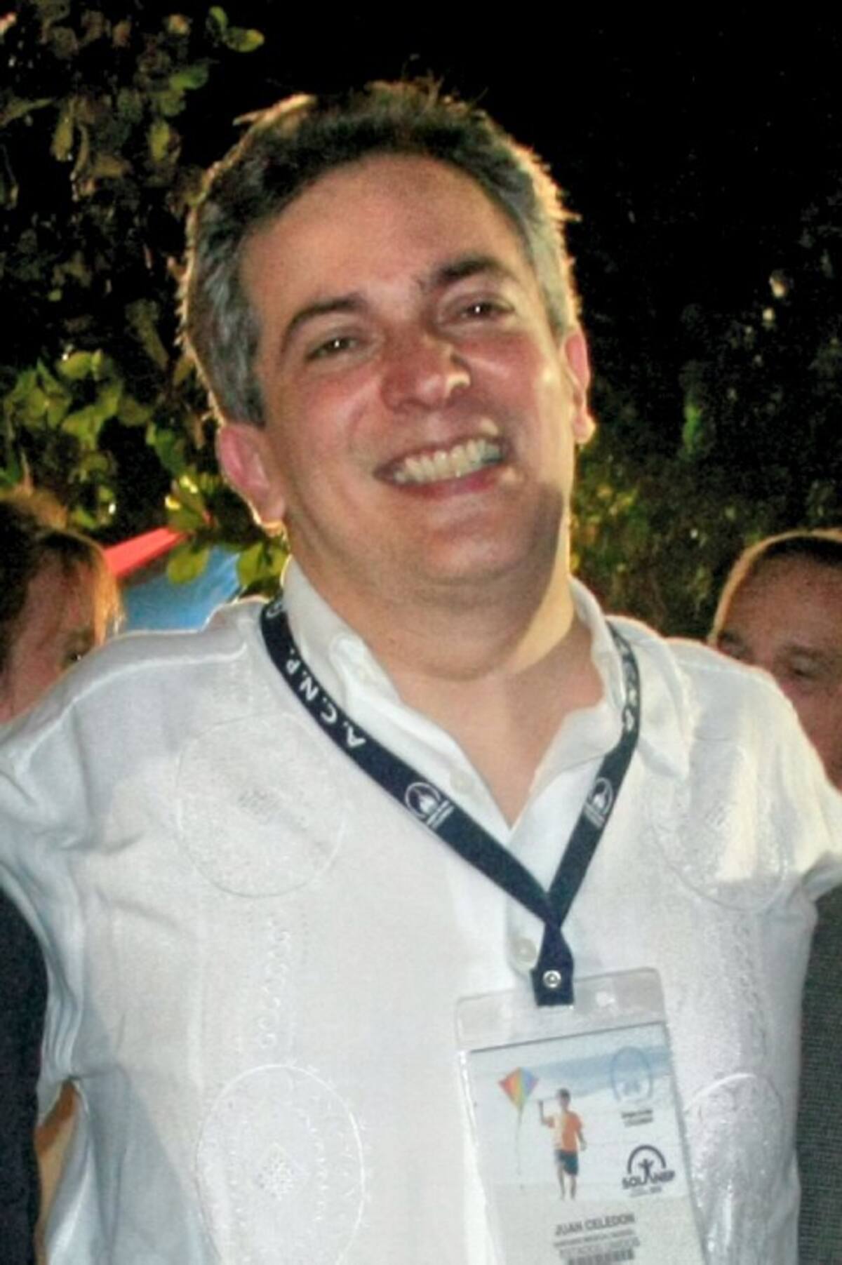 Neumólogo y genetista colombiano, Juan Celdón Llinás, durante el Congreso de Neumología Pediátrica realizado en la ciudad