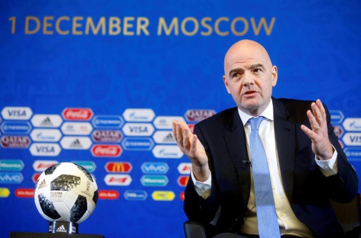 Gianni Infantino, presidente de la FIFA. EFE sergei chirikov