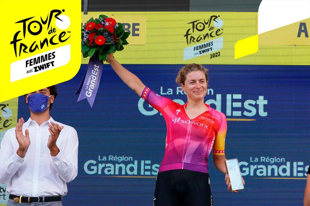 La suiza Reusser se impone en la cuarta etapa del Tour de Francia femenino