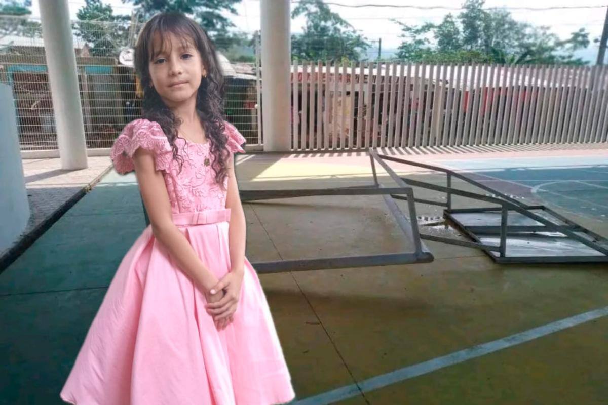 Portería de fútbol le cayó a niña, de 7 años, mientras jugaba: está en UCI