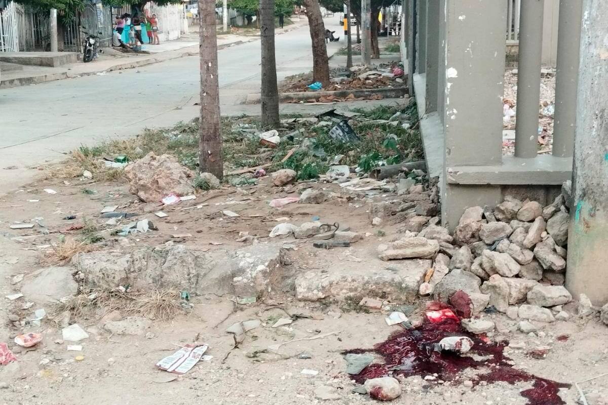 Balas y sangre en Cartagena: sicario asesinó a un hombre en La María