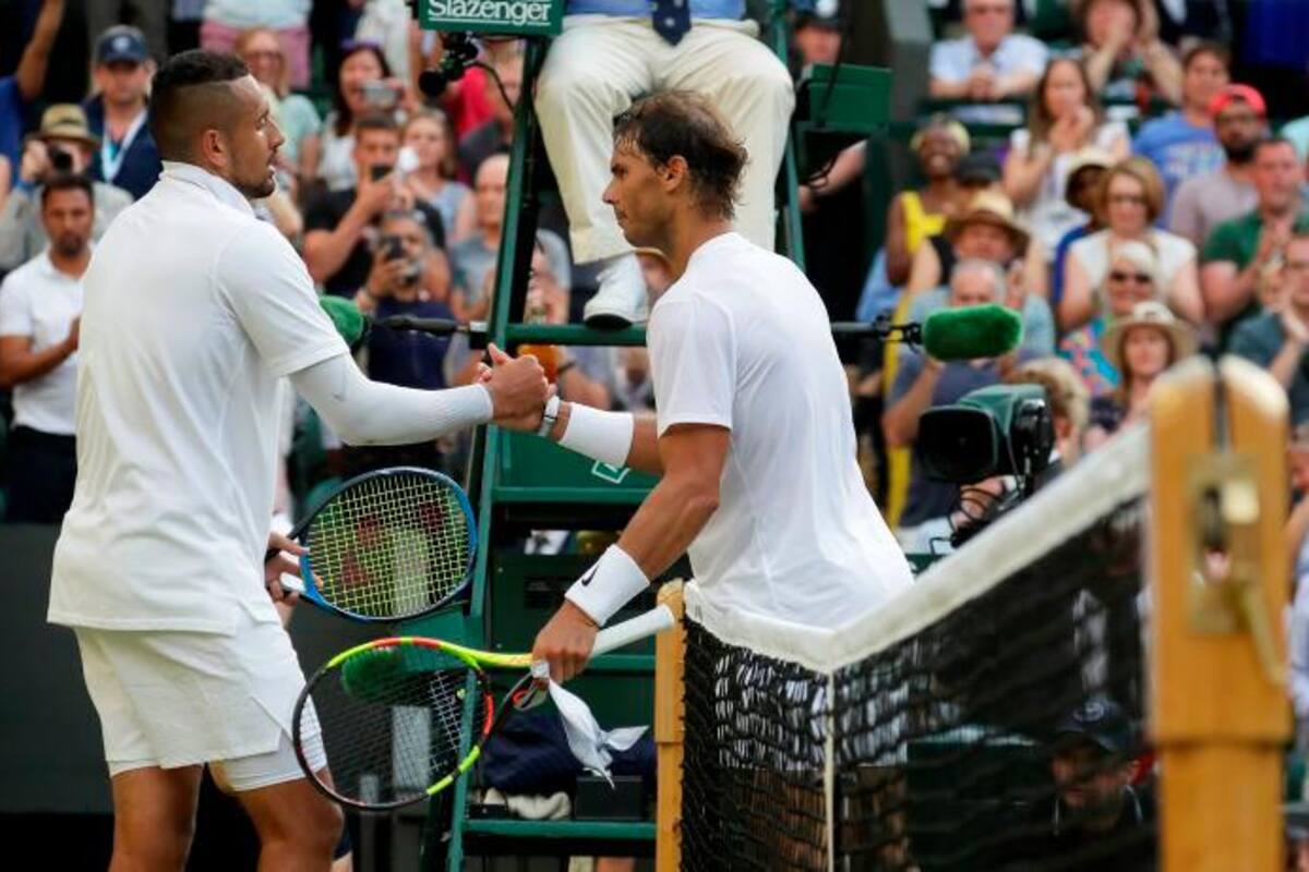 Kyrgios, sobre tirar al cuerpo de Nadal: “No tengo por qué disculparme”