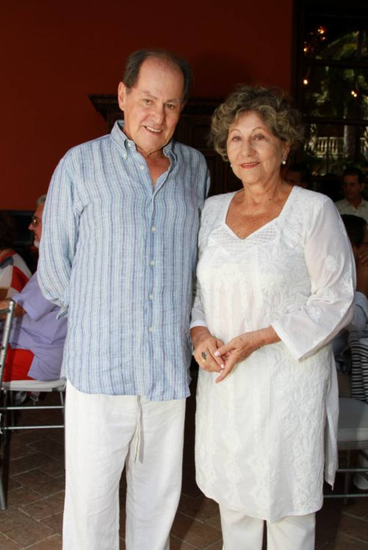 Jorge Alí Triana y Gloria Triana.