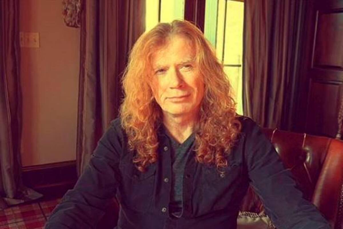 Dave Mustaine, líder de Megadeth, tiene cáncer de garganta