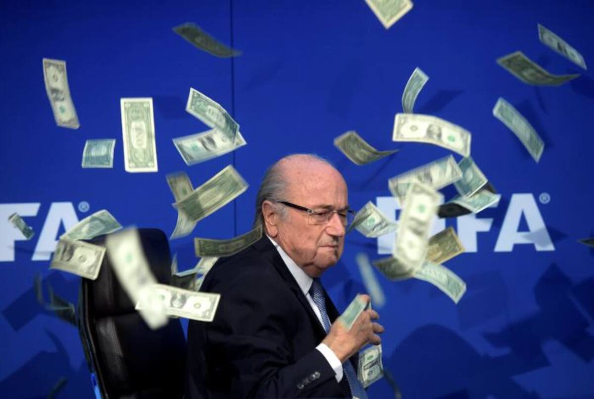 Joseph Blatter. AP Ennio Leanza