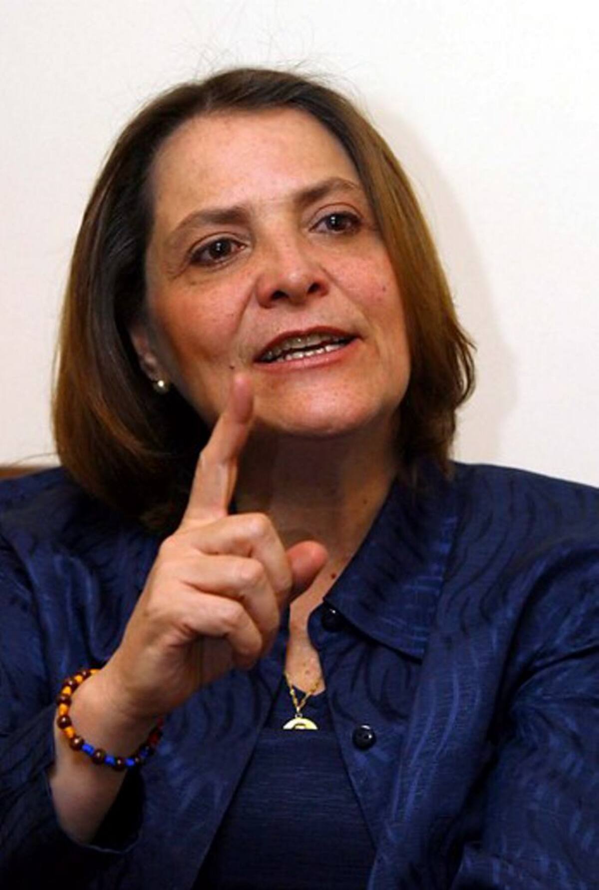 Clara López, presidenta del Polo Democrático. COLPRENSA