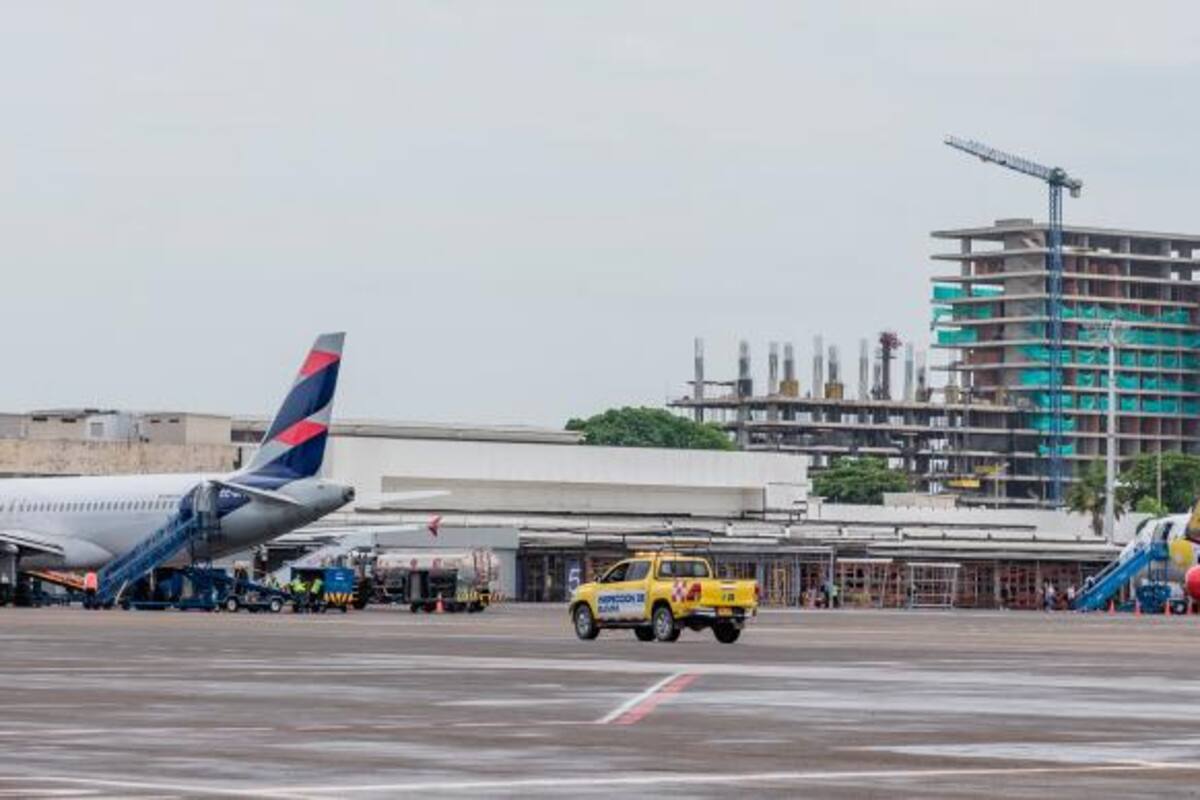 4,6 millones de pasajeros movilizó el Rafael Núñez en 2021