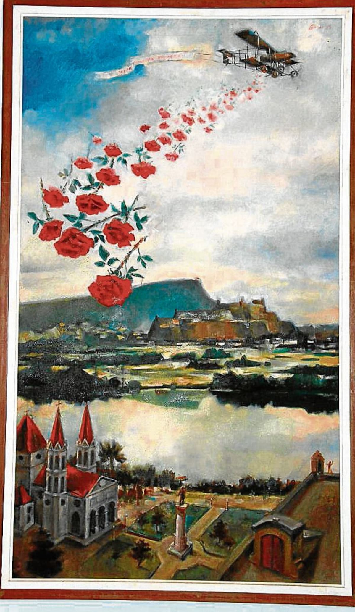 Viva tulipán primera, de Enrique Grau. ZENIA VALDELAMAR - EL UNIVERSAL