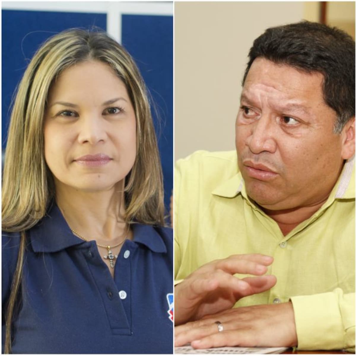 Verena Polo y Manolo Duque. Archivo