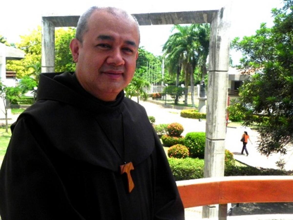 Fray Humberto Ávila Gómez, secretario de la Universidad de San Buenaventura en Cartagena.
