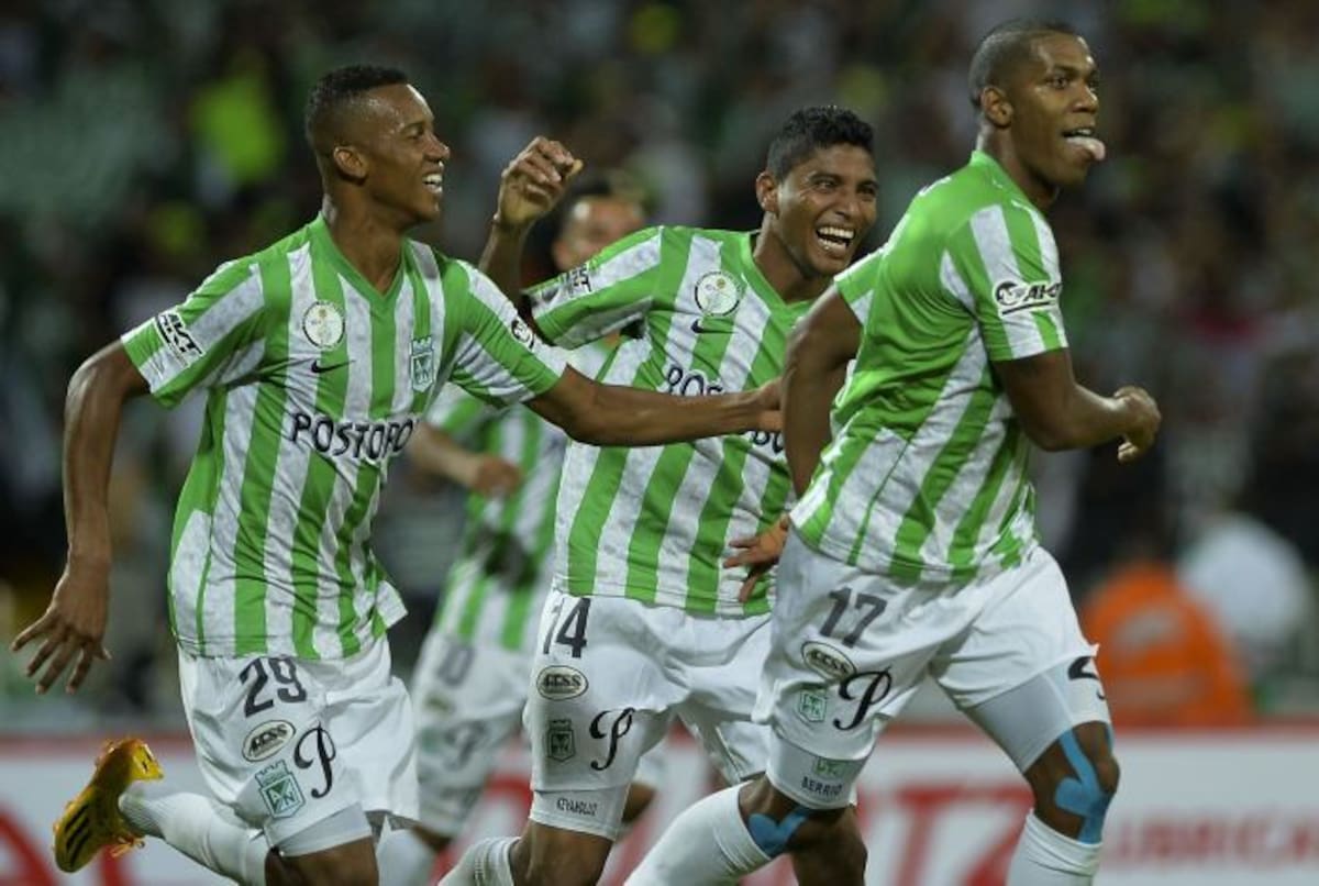 Orlando Berrío, atacante de Atlético Nacional. Archivo