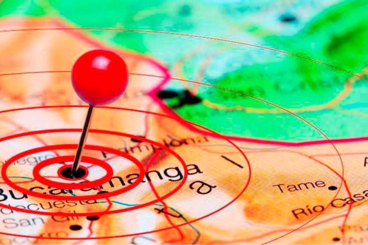 Fuerte temblor de 5,7 sacudió a Santander en la mañana de este domingo
