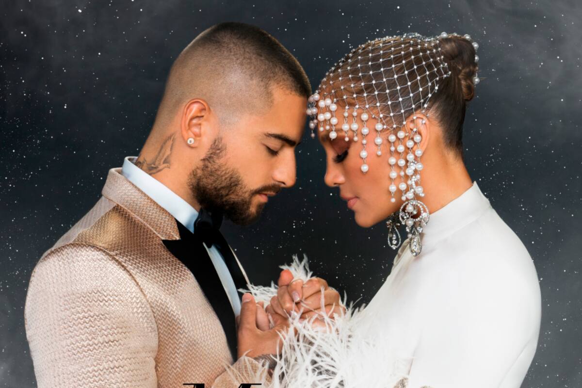 Jennifer López y Maluma presentan banda sonora de película