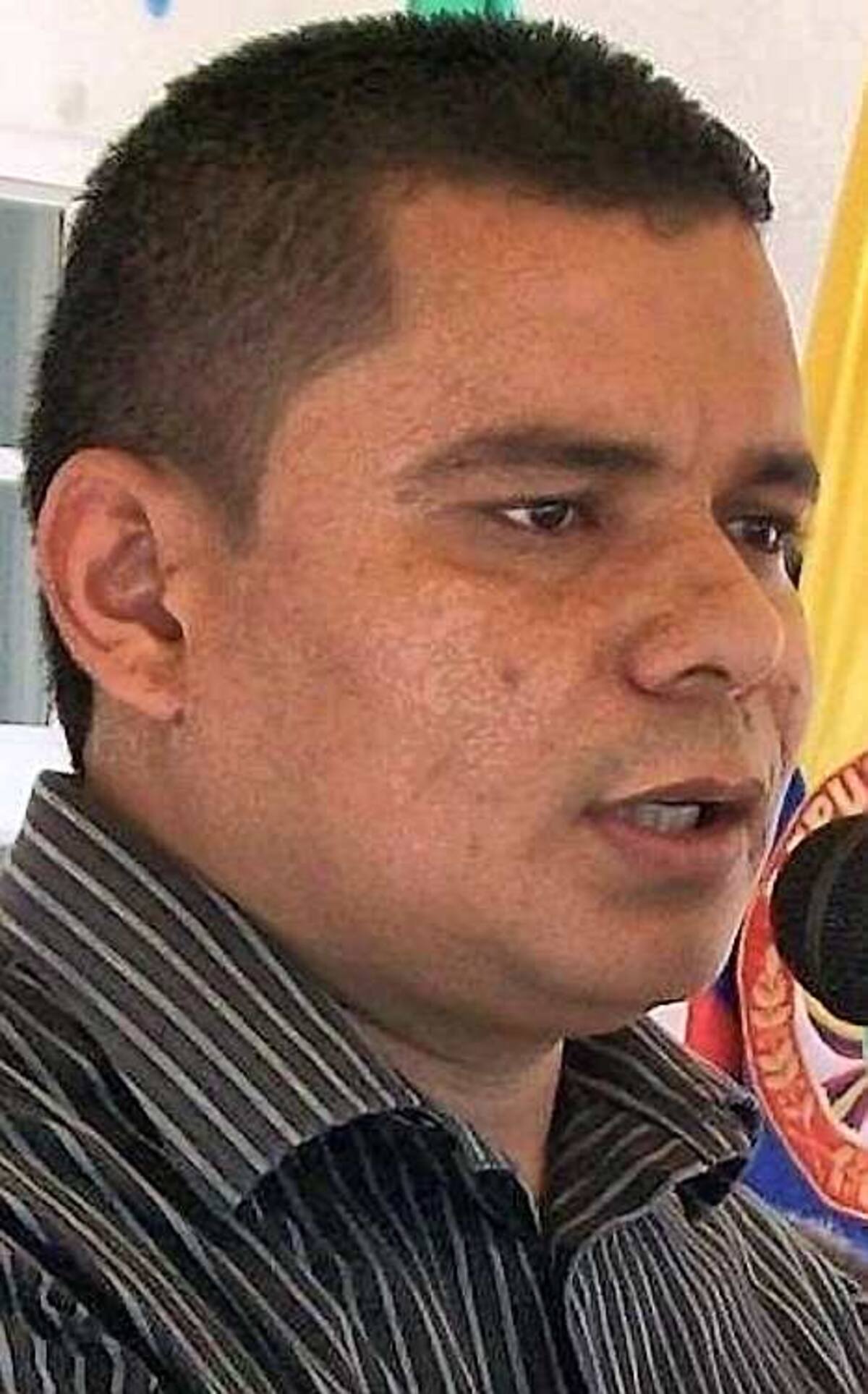 Edwin Herazo Jiménez, alcalde de Buenavista.