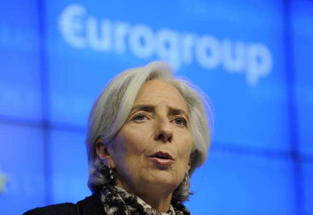 Christine Lagarde, directora del Fondo Monetario Internacional. ARCHIVO