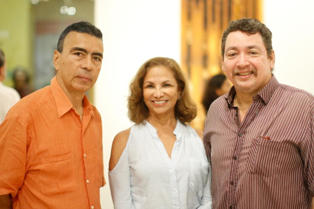 Flavio Meneses, Paulina Padilla y Federico Diago.