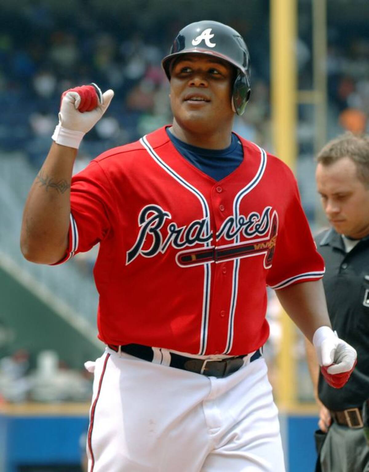 Andruw Jones, arrestado por agresión. AP
