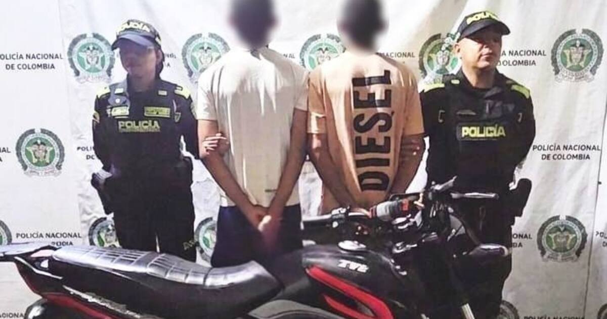 Three motorcycles recovered and 4 individuals arrested in police operations in Cartagena
