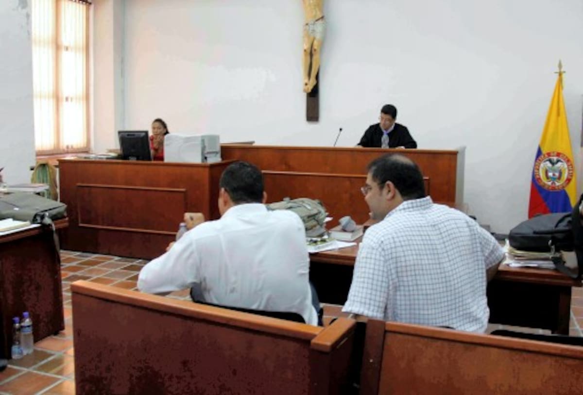 La audiencia de acusación se realizó el miércoles en el edificio Cuartel del Fijo, la cual estuvo muy concurrida. Kailline Giraldo El Universal