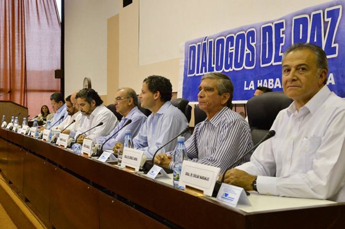 Proceso de paz entre Gobierno y Farc. COLPRENSA