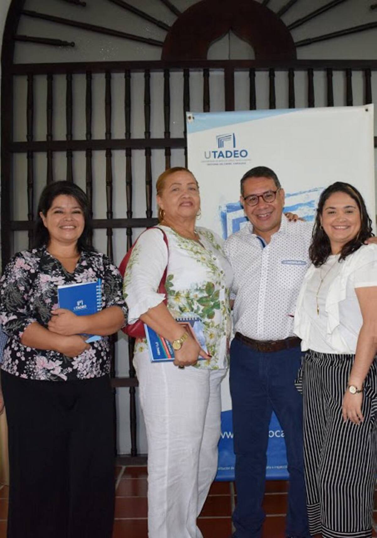 Marcela Cuéllar, Isabel Polo, Rodrigo Arteaga y Aleymar Martínez Foto: Cortesía